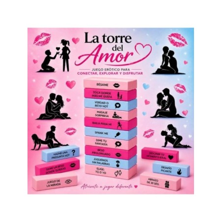 DIABLO PICANTE - JEU DE LA TOUR D'AMOUR - VERSION ESPAGNOLE