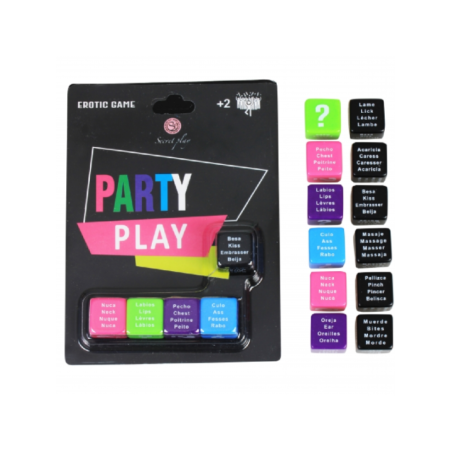 SECRETPLAY - JEU PARTY PLAY 5 DÉS (ES/PT/EN/FR)