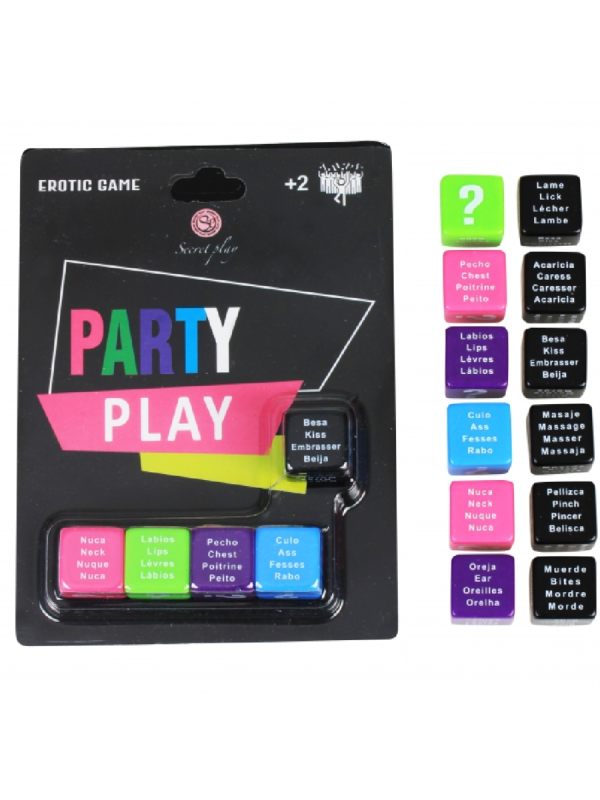 SECRETPLAY - JEU PARTY PLAY 5 DÉS (ES/PT/EN/FR)