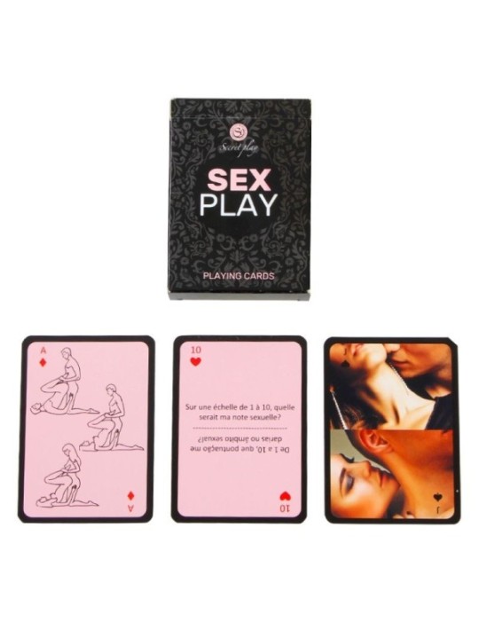 SECRETPLAY - CARTES À JOUER SEX PLAY (FR/PT)