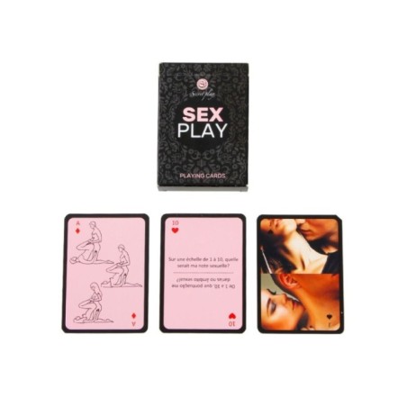SECRETPLAY - CARTES À JOUER SEX PLAY (FR/PT)