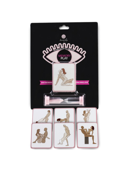 SECRETPLAY - JEU DE COUPLES MEMORY PLAY (ES/EN/IT/FR/PT)