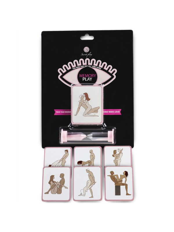 SECRETPLAY - JEU DE COUPLES MEMORY PLAY (ES/EN/IT/FR/PT)