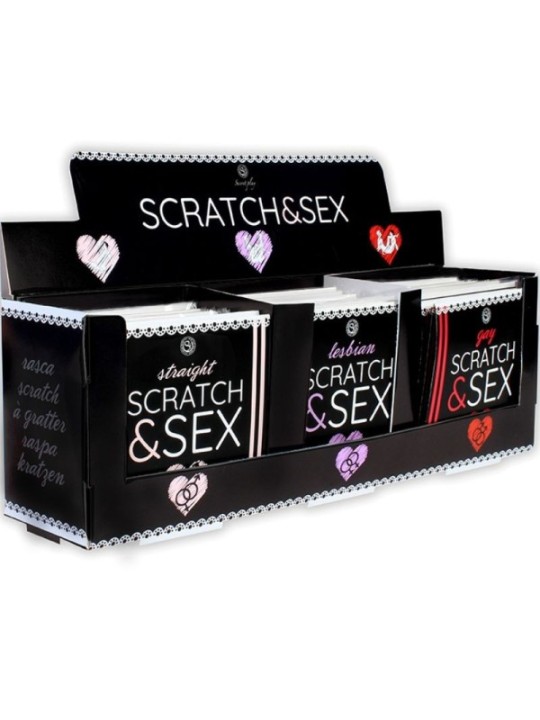 SECRETPLAY - AFFICHAGE + POSTURES SCRATCH & SEX (ES/EN/FR/PT/DE)