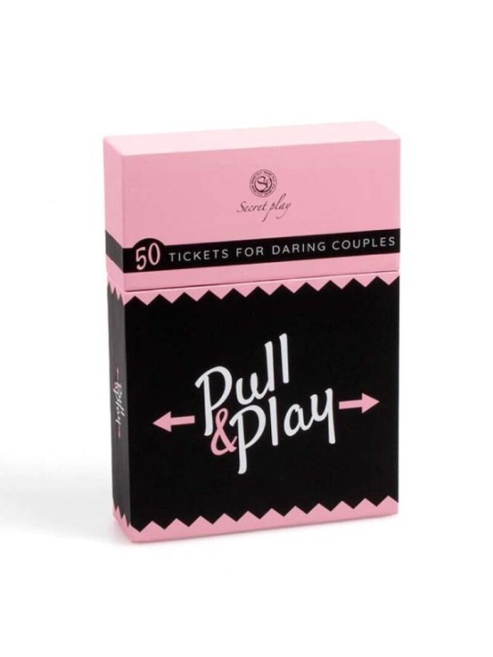 SECRETPLAY - JEU DE CARTES PULL & PLAY (ES/EN/DE/FR/NL/PT/IT)