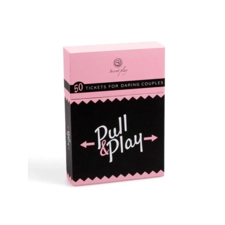 SECRETPLAY - JEU DE CARTES PULL & PLAY (ES/EN/DE/FR/NL/PT/IT)