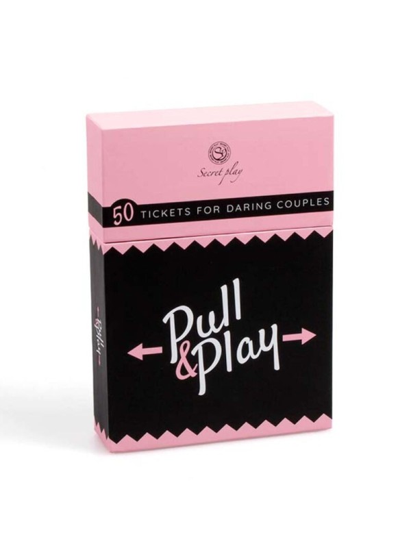 SECRETPLAY - JEU DE CARTES PULL & PLAY (ES/EN/DE/FR/NL/PT/IT)