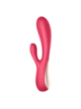 SATISFYER - MONO FLEX ROUGE AVEC APPLICATION
