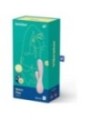 SATISFYER - MONO FLEX ROSE AVEC APPLICATION