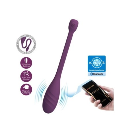 PRETTY LOVE - VIBRATEUR CONTRÔLÉ PAR APPLICATION LEVIATHAN VIOLET
