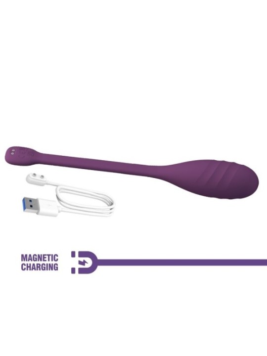 PRETTY LOVE - VIBRATEUR CONTRÔLÉ PAR APPLICATION LEVIATHAN VIOLET