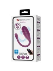 PRETTY LOVE - VIBRATEUR CONTRÔLÉ PAR APPLICATION LEVIATHAN VIOLET