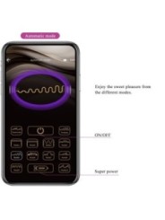 PRETTY LOVE - VIBRATEUR CONTRÔLÉ PAR APPLICATION LEVIATHAN VIOLET