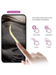PRETTY LOVE - VIBRATEUR CONTRÔLÉ PAR APPLICATION LEVIATHAN VIOLET
