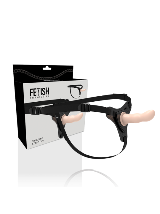 FETISH SUBMISSIVE HARNESS - SILICONE CHAIR POINT G 12,5 CM