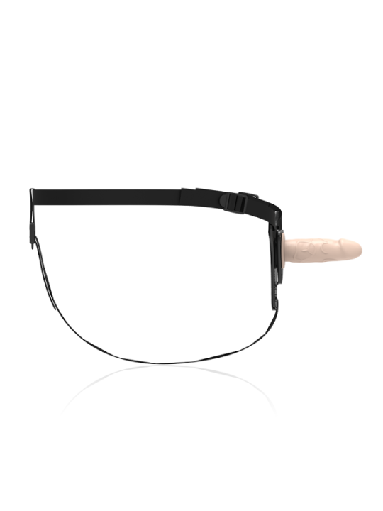 FETISH SUBMISSIVE HARNESS - SILICONE CHAIR RÉALISTE 12,5 CM