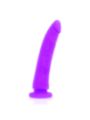 DELTA CLUB - TOYS ARNES + DONG SILICONE VIOLET 20 CM -O- 4 CM