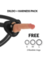 CYBER SILICOCK - ANSEL  SANGLES AVEC 3 ANNEAUX GRATUITS 15.5 CM -O- 2.9 CM