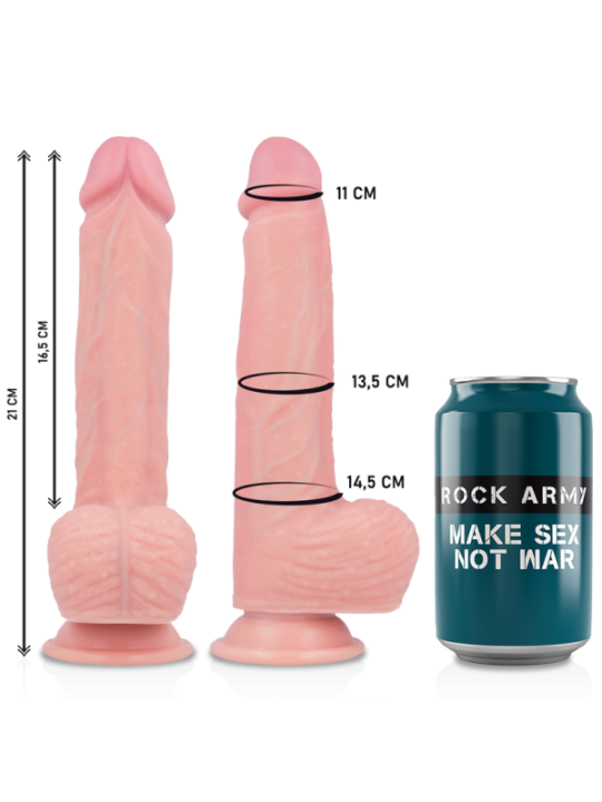 ROCKARMY - HARNAIS + SILICONE LIQUIDE PREMIUM SPITFIRE REALISTIC 21 CM -O- 4.62 CM