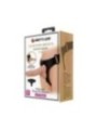 PRETTY LOVE - SLIP HARNAIS HARNAIS UNIVERSEL AVEC GODE JERRY 21,8 CM NATUREL
