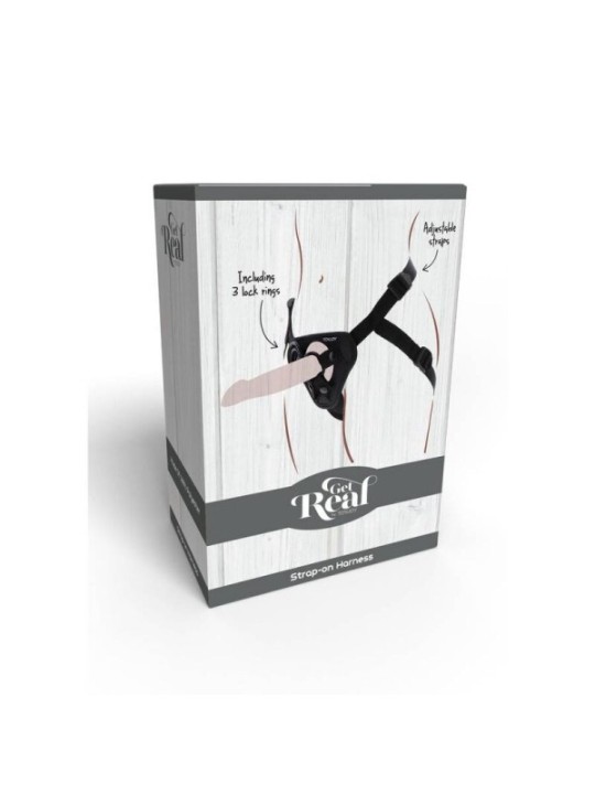 GET REAL - HARNAIS  SANGLE NOIR