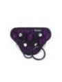GET REAL - HARNAIS EN DENTELLE  STRAP-ON VIOLET