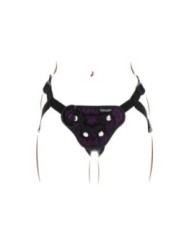 GET REAL - HARNAIS EN DENTELLE  STRAP-ON VIOLET