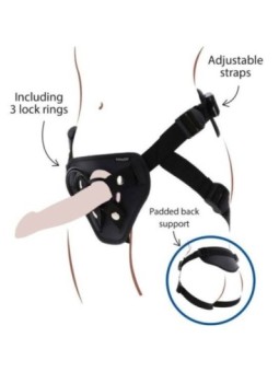 GET REAL - HARNAIS STRAP-ON DELUXE NOIR