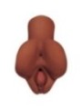 PDX PLUS - MASTURBATEUR DOUBLE MARRON CHOISISSEZ VOTRE PLAISIR