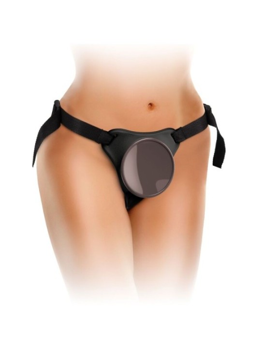 KING COCK - ELITE HARNAIS RÉGLABLE CONFORTABLE AVEC GODE 17.8 CM