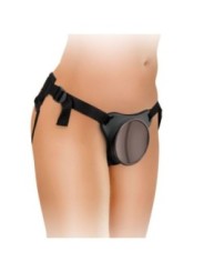 KING COCK - ELITE HARNAIS RÉGLABLE CONFORTABLE AVEC GODE 17.8 CM