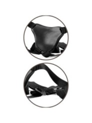 KING COCK - ELITE HARNAIS RÉGLABLE CONFORTABLE AVEC GODE 17.8 CM