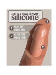 KING COCK - ELITE HARNAIS RÉGLABLE CONFORTABLE AVEC GODE 17.8 CM