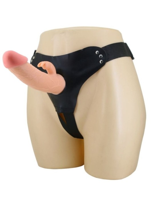 PRETTY LOVE - MAVIS HARNAIS CULOTTE UNIVERSELLE AVEC GODE 19 CM NATUREL