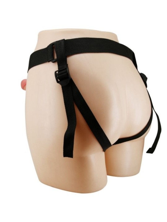 PRETTY LOVE - MAVIS HARNAIS CULOTTE UNIVERSELLE AVEC GODE 19 CM NATUREL