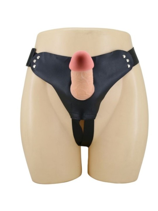 PRETTY LOVE - MAVIS HARNAIS CULOTTE UNIVERSELLE AVEC GODE 19 CM NATUREL