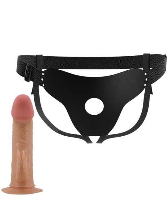 PRETTY LOVE - MAVIS HARNAIS CULOTTE UNIVERSELLE AVEC GODE 19 CM NATUREL