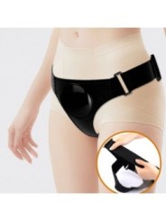 PRETTY LOVE - CULOTTE HARNAIS UNIVERSELLE KYTON AVEC GODE SQUIRTING 19 CM MULATO