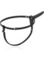 FETISH SUBMISSIVE HARNESS - VIBRATEUR SILICONE NOIR 15 CM