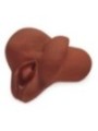 PDX PLUS - MASTURBATEUR DOUBLE MARRON CHOISISSEZ VOTRE PLAISIR
