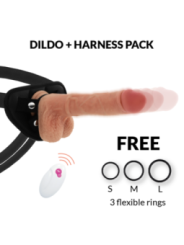 CYBER SILICOCK - TÉLÉCOMMANDE STRAP-ON MASTER HUCK