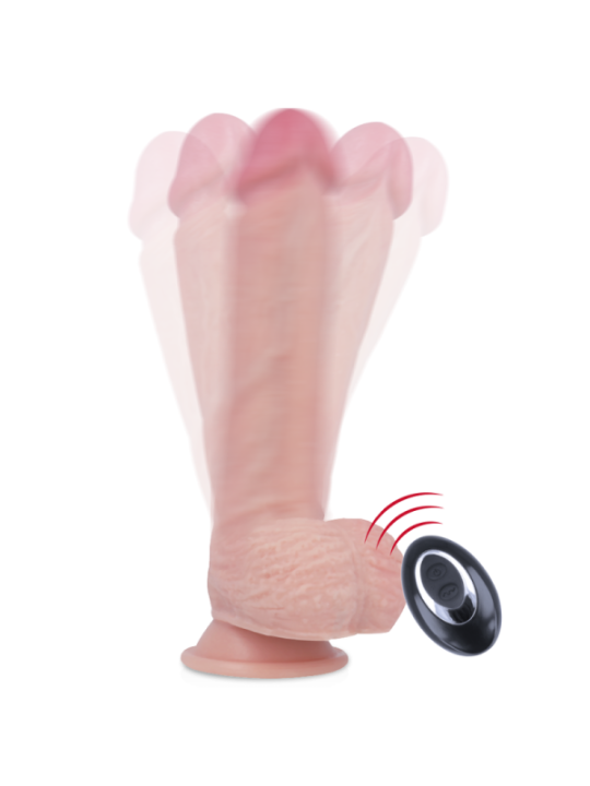 ROCKARMY - HARNAIS + VIBRATEUR SILICONE LIQUIDE PREMIUM TÉLÉCOMMANDE APACHE 20.5 CM -O- 4.62 CM