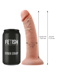FETISH SUBMISSIVE CYBER STRAP - HARNAIS AVEC GODE ET TÉLÉCOMMANDE BULLET TECHNOLOGIE WATCHME S