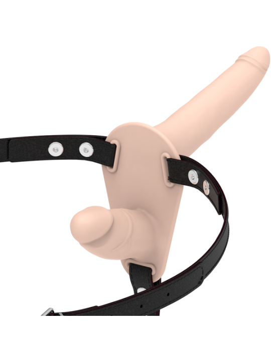FETISH SUBMISSIVE HARNESS - DOUBLE PÉNÉTRATION CHAIR