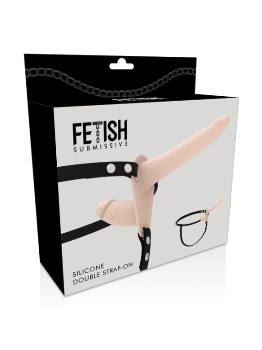 FETISH SUBMISSIVE HARNESS - DOUBLE PÉNÉTRATION CHAIR