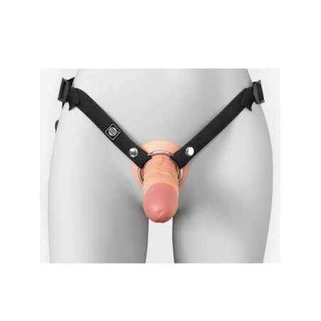 FANTASY X-TENSIONS ELITE - STRAP-ON EN SILICONE CREUX DE 15,2 CM