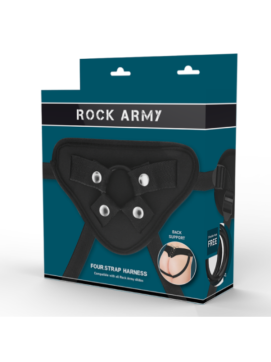 ROCKARMY - HARNAIS RÉGLABLE ET ANNEAUX FLEXIBLES