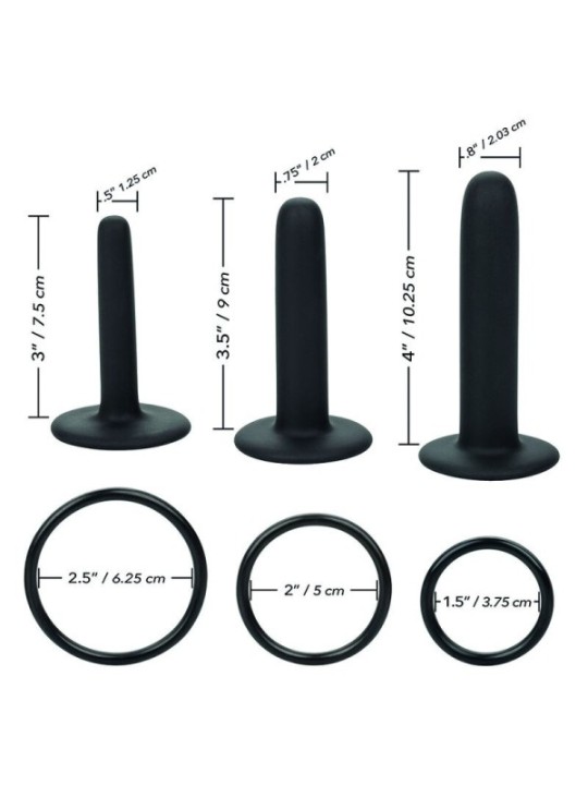 CALEXOTICS - BOUNDLESS KIT DE CHEVILLES EN SILICONE