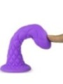 SILEXD - DREAMY DILDO FANTASY SILICONE LIQUIDE THERMORÉACTIF VIOLET 18,5 CM
