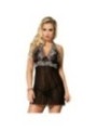 SUBBLIME - BABYDOLL WHITE FLORAL LACES NOIR S / M